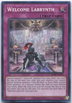 Welcome Labrynth BLMR-EN102 Battles of Legend: Monstrous Revenge Yu-Gi-Oh - Image 1