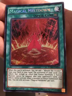 Magical Meltdown FUEN-EN034 Secret Rare 1st LP - Image 1