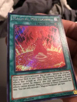Magical Meltdown FUEN-EN034 Secret Rare 1st LP - Image 2
