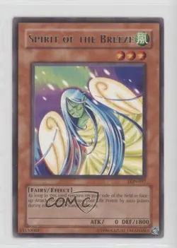 Spirit of the Breeze Unlimited YuGiOh Labyrinth Nightmare #LON-037 2003 - Image 1