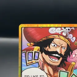 GOLD One Piece DON!! Card I’d Like To Meet This Fellow Carrying On His Will OP13 - Image 2