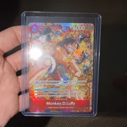 Monkey D Luffy Alt Art OP16-015 One Piece Time of Battle ENGLISH 🔥🔥 PACK FRESH - Image 1