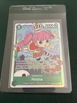 One Piece TCG Perona SR - Legacy of the Master OP12-034 English - Image 3