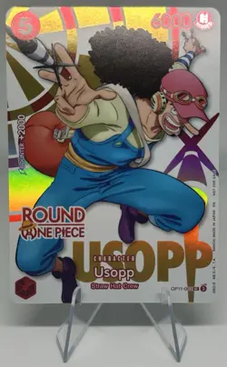 One Piece TCG x Round 1 - Usopp OP11-003 - English Promo-NM - Image 1