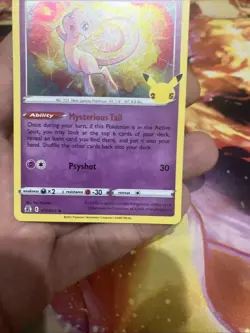 Mew 011/025 - Celebrations 25th - Pokemon TCG Card Holo Rare Pokemon LP (2) - Image 5
