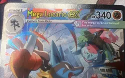 Mega Lucario EX 179/171 - English Pokemon TCG Mega Evolution Set - Image 5