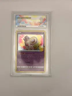 Pokemon TCG Mew Celebrations 011/025 Holo Rare Ace 9 Mint! - Image 2