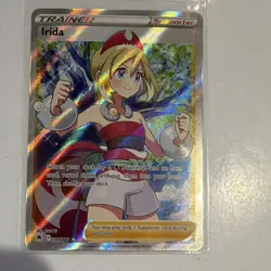 Pokemon TCG Irida Full Art 186/189 Astral Radiance Ultra Rare Holo EN 2022 - Image 1