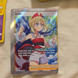 MISCUT/OC Pokemon Irida 186/189 Astral Radiance Ultra Rare Full Art Holo NM - Image 1
