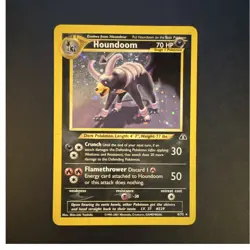 The Pokemon Company Houndoom 4/75 Neo Discovery Holo Rare 70 HP ENG - Image 1