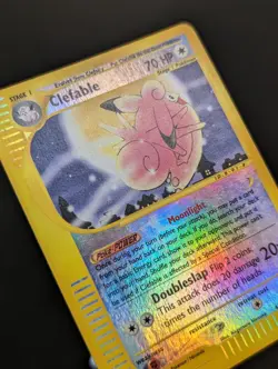 Pokemon TCG - Clefable 41/165 Reverse Holo - Expedition - E Reader - Image 1