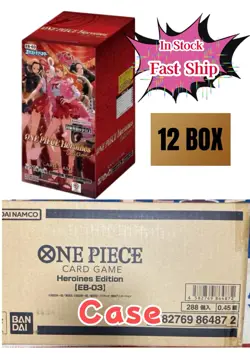 One Piece Card Game Heroines Edition Sealed Case (12 Booster Box) EB-03 Japanese - Image 1