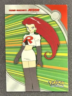 Pokemon Card Topps Team Rocket Jesse - Image 1