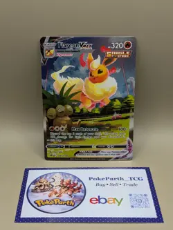 Flareon VMAX Swsh180 Swsh: Sword & Shield Promo Cards Holo NM - Image 1