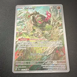 OKIDOGI Holo Illustration Pokemon TCG 2024 Shrouded Fable Rare Card 074/064 - Image 1