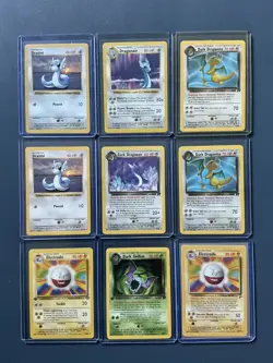 Dratini Dragonair Dragonite Lot! + 1st edition Electrode & Golbat! Vintage Cards - Image 2