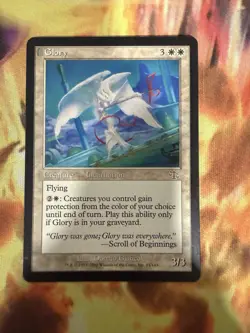 Mtg Glory LP Judgment Magic the Gathering Card Rare - Image 1