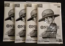 One Piece Card Game 3rd Anniversary Treasure Campaign Pack x4 - Image 1
