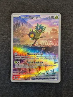 Teal Mask Ogerpon 123 Sv: Scarlet & Violet Promo Cards Holo - Image 1