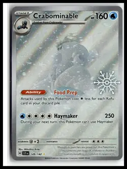 Miscellaneous Cards & Products #149/142 Crabominable - Image 1