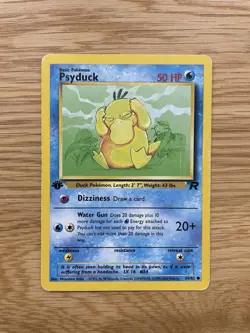 Team Rocket 1st Edition Pokemon Cards - 5 Pack - Image 1
