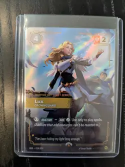 Riftbound: Lux - Crownguard - Riftbound Organized Play Promotional Cards (OPP) - Image 1