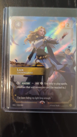 Riftbound: Lux - Crownguard - Riftbound Organized Play Promotional Cards (OPP) - Image 2