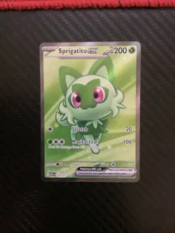 Sprigatito ex 251/217 Ultra Rare Ascended Heroes Pokemon Card NM - Image 1