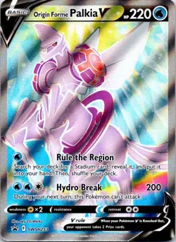 Origin Forme Palkia V Holo Promo SWSH: Sword & Shield Promo Cards SWSH253 NM - Image 1