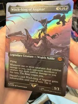 Wizards of the Coast Witch-king of Angmar Borderless Foil Mythic LTR EN #0423 - Image 2
