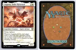 Augusta, Order Returned 11 Commander: Secrets of Strixhaven MTG NM - Image 1