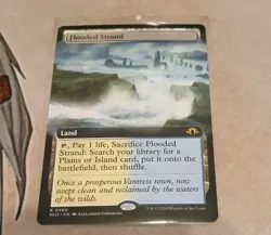 Flooded Strand (Extended Art) Modern Horizons 3 MTG MINT - Image 1