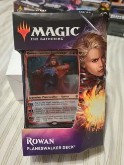 MTG Magic Rowan Fearless Sparkmage Planeswalker Deck Throne Eldraine #3 SEEPICS - Image 1