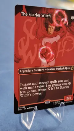 The Scarlet Witch | 368 | Borderless Regular | R | Marvel Super Heroes | MTG - Image 5