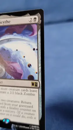 Foil Grim Reaper's Scythe 658 Commander: MSH Magic: The Gathering NM A - Image 2