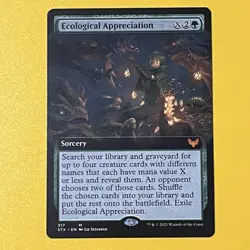 Ecological Appreciation | Extended Art | M | 317 | Strixhaven: School of Mages - Image 1