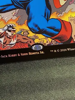 Captain America, Super Soldier Borderless Comic Foil M 0387 MSH MTG NM++ - Image 5