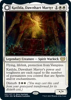 Katilda, Dawnhart Martyr - 21 / English / Near Mint MTG - Image 1