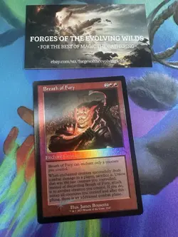 Breath of Fury Foil 2347 Retro Back in My Day! Secret Lair Two Scoops - Image 1