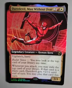 Daredevil, Man Without Fear 0432 Gift Promo Foil MTG English 2026 - Image 1