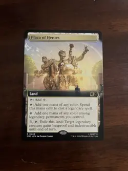 MTG Plaza of Heroes (Extended Art) Normal #483 - Commander: Marvel (MSC) - Image 1