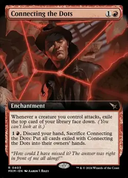Connect the Dots - Extended Art FOIL - Murder at Karlov Manor - MKM - NM - Image 1