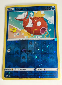 Pokemon TCG Promo Cosmos Rebel Clash Reverse Holographic Magikarp 039/192 L. PL - Image 1