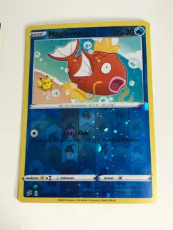 Pokemon TCG Promo Cosmos Rebel Clash Reverse Holographic Magikarp 039/192 L. PL - Image 2