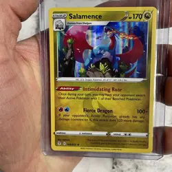 Salamence 109/203 Holo Rare Evolving Skies Pokemon Near Mint NM Nintendo Pokemon - Image 1