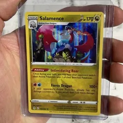 Salamence 109/203 Holo Rare Evolving Skies Pokemon Near Mint NM Nintendo Pokemon - Image 2
