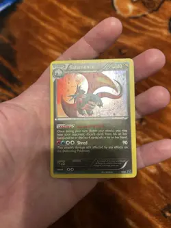 Pokemon TCG Salamance Holo 8/20 2012 Lightly Played - Image 1