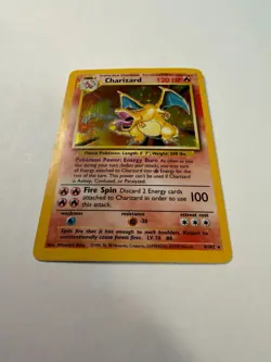 Pokemon Charizard 4/102 - 1999 Base Set Holo Rare WotC Vintage - Image 2