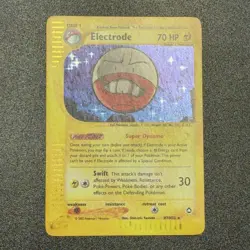 Pokemon Aquapolis Electrode Holo H7/H32 70HP LP - Image 1