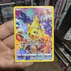 Pikachu 160/159 Secret Rare Crown Zenith Pokemon Holo Near Mint - Image 1
